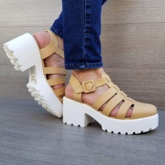 Chunky 90s Grunge Summer Shoes - Picture 3 of 9